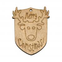 Бірка Merry Christmas-2