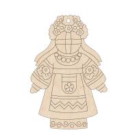 Мотанка у вінку