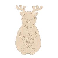 Сніговик олень