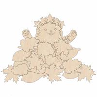 Котик у листі