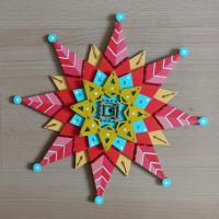 Вертепна різдвяна зірка 3