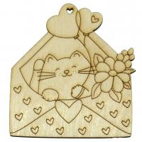 Конверт з котиком