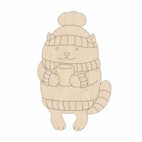 Котик у шапці