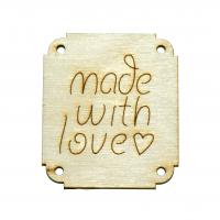 Бірка Made with love-3