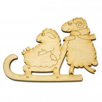 Овечки на санчатах