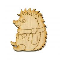 Їжачок у шарфі