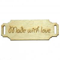 Бірка Made with love-2
