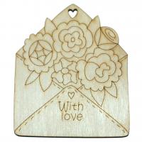 Конверт з квітами