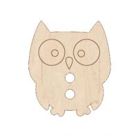 Гудзик Сова