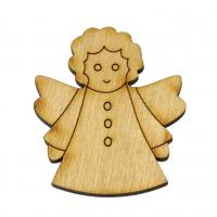 Янгол з кучерями