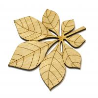 Листок каштана