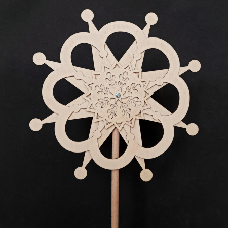 Вертепна різдвяна зірка 5