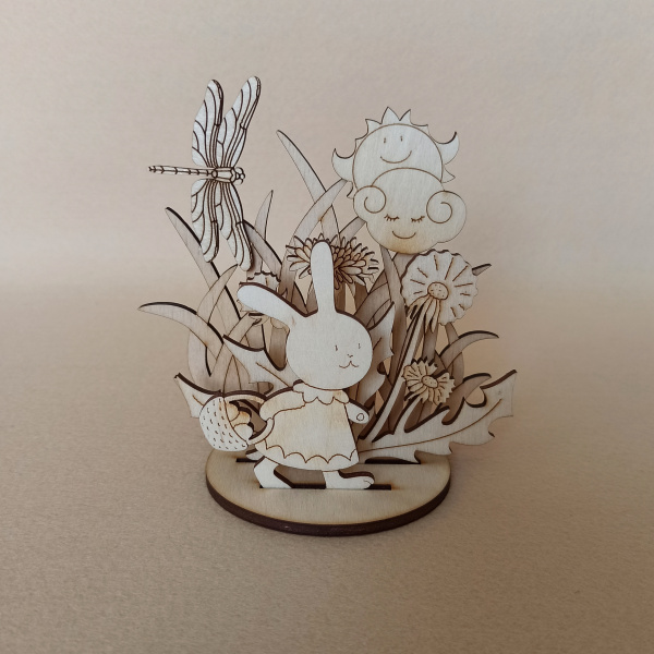 Зайка в кульбабах