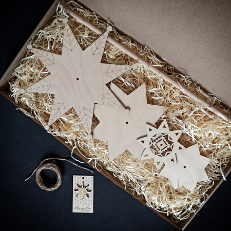 Вертепна різдвяна зірка 3