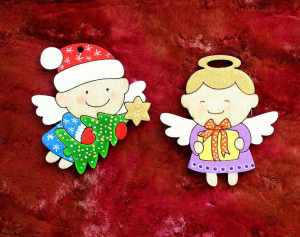 Святий Миколай з янголами