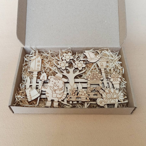 Котик-садівник