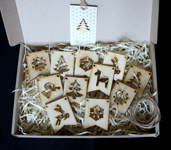 Новорічні прапорці