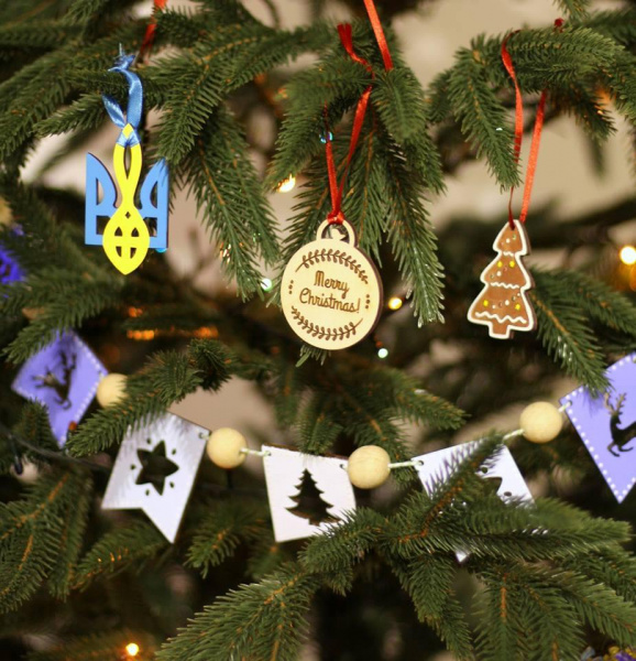 Новорічні прапорці