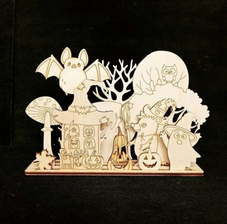 Їжачок у чарівному лісі