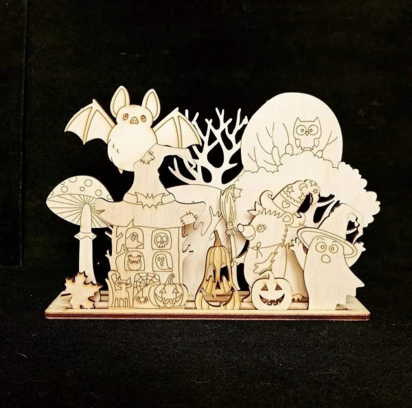 Їжачок у чарівному лісі