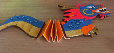 Дракон з 2-х деталей