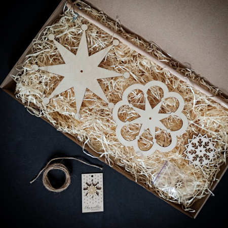 Вертепна різдвяна зірка 5